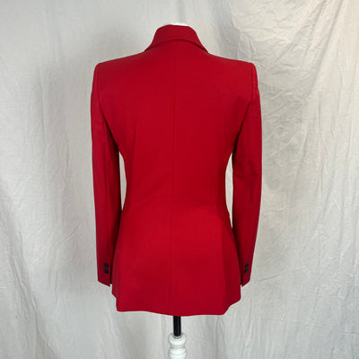 Cefinn Brand New £370 Ruby Red Jamie Jacket XS