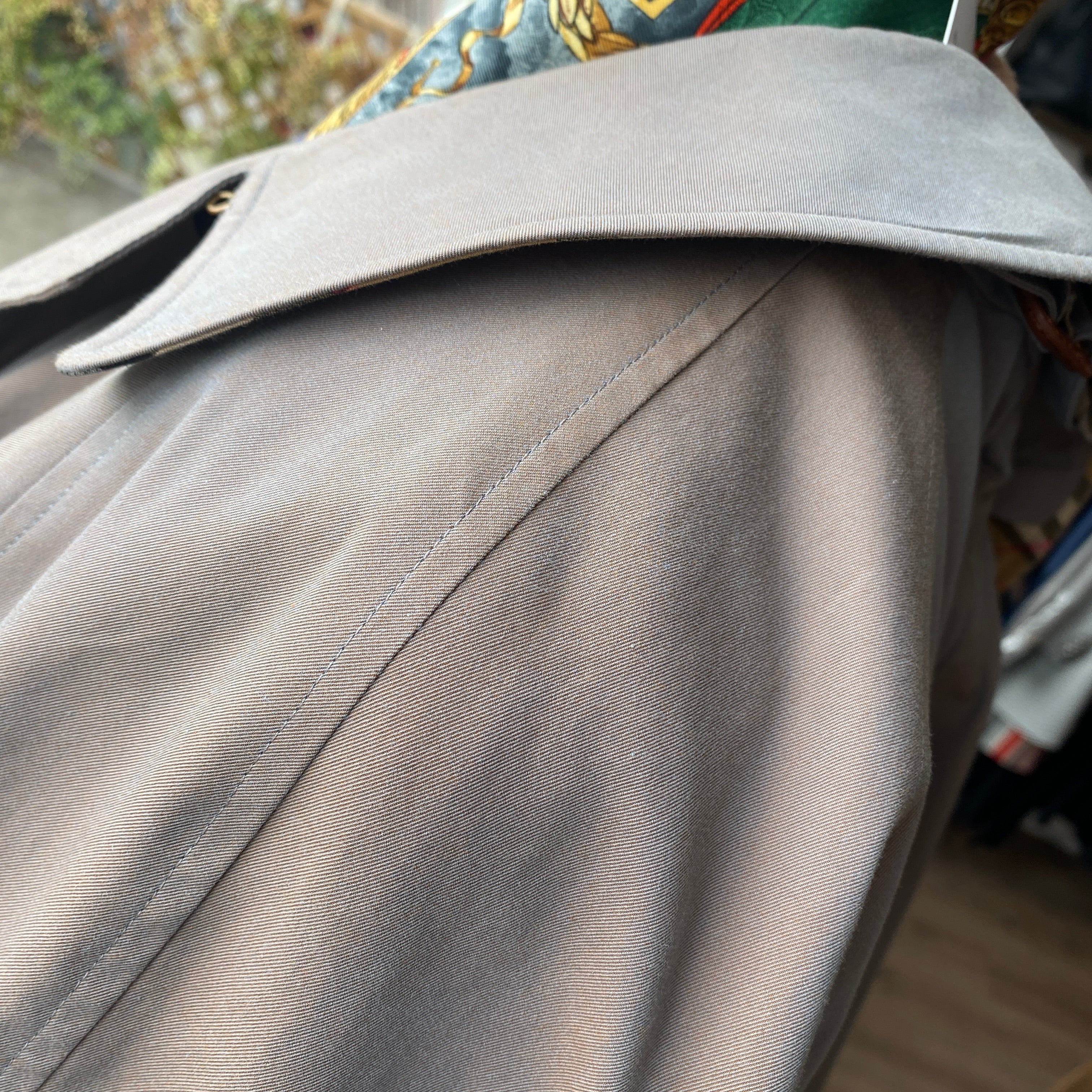 Burberry Irridescent Cocoa Brighton Coat S/M