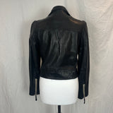 Isabel Marant Etoile Black Leather Biker Jacket S