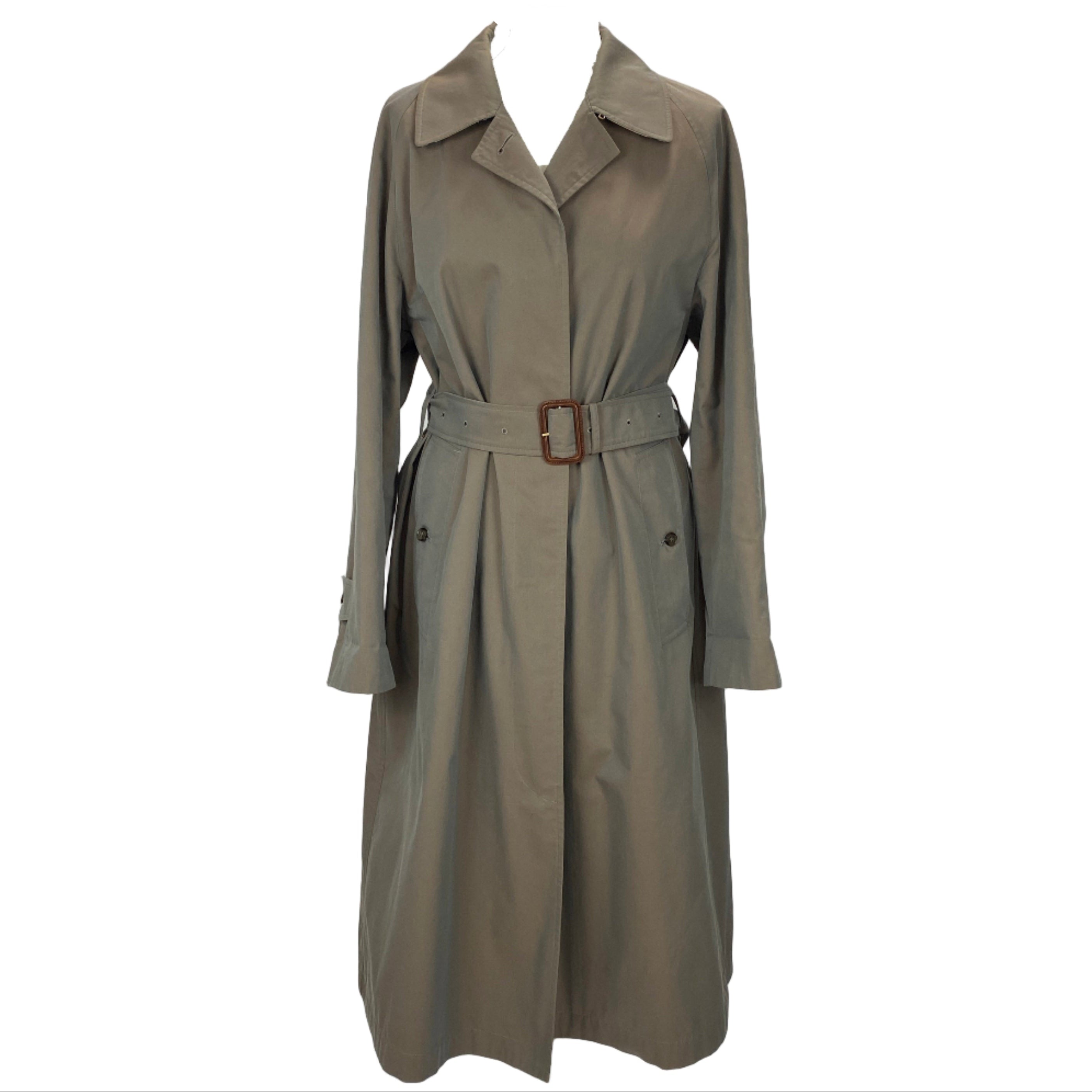 Burberry Irridescent Cocoa Brighton Coat S/M