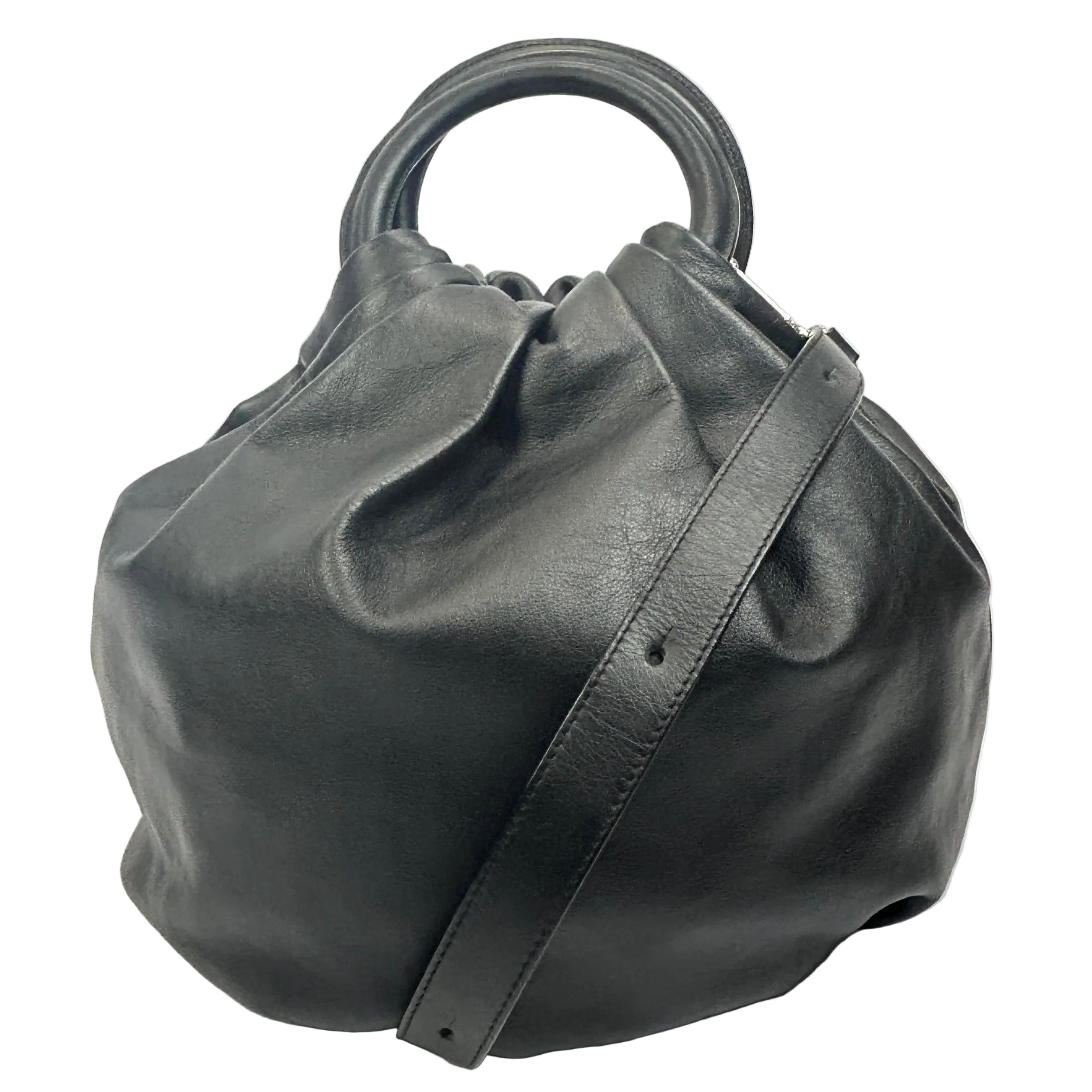 Loewe £1696 Black Large Bounce Crossbody Bag