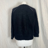 Isabel Marant Etoile Black Mohair Lightweight Sweater M