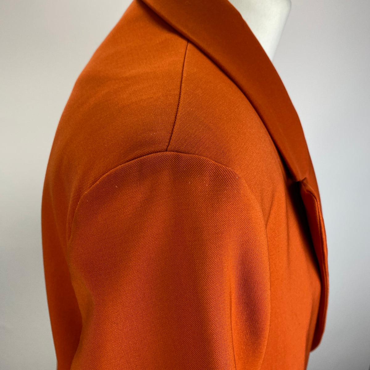 Joseph £645 Pumpkin Stretch Wool Jaden Jacket L