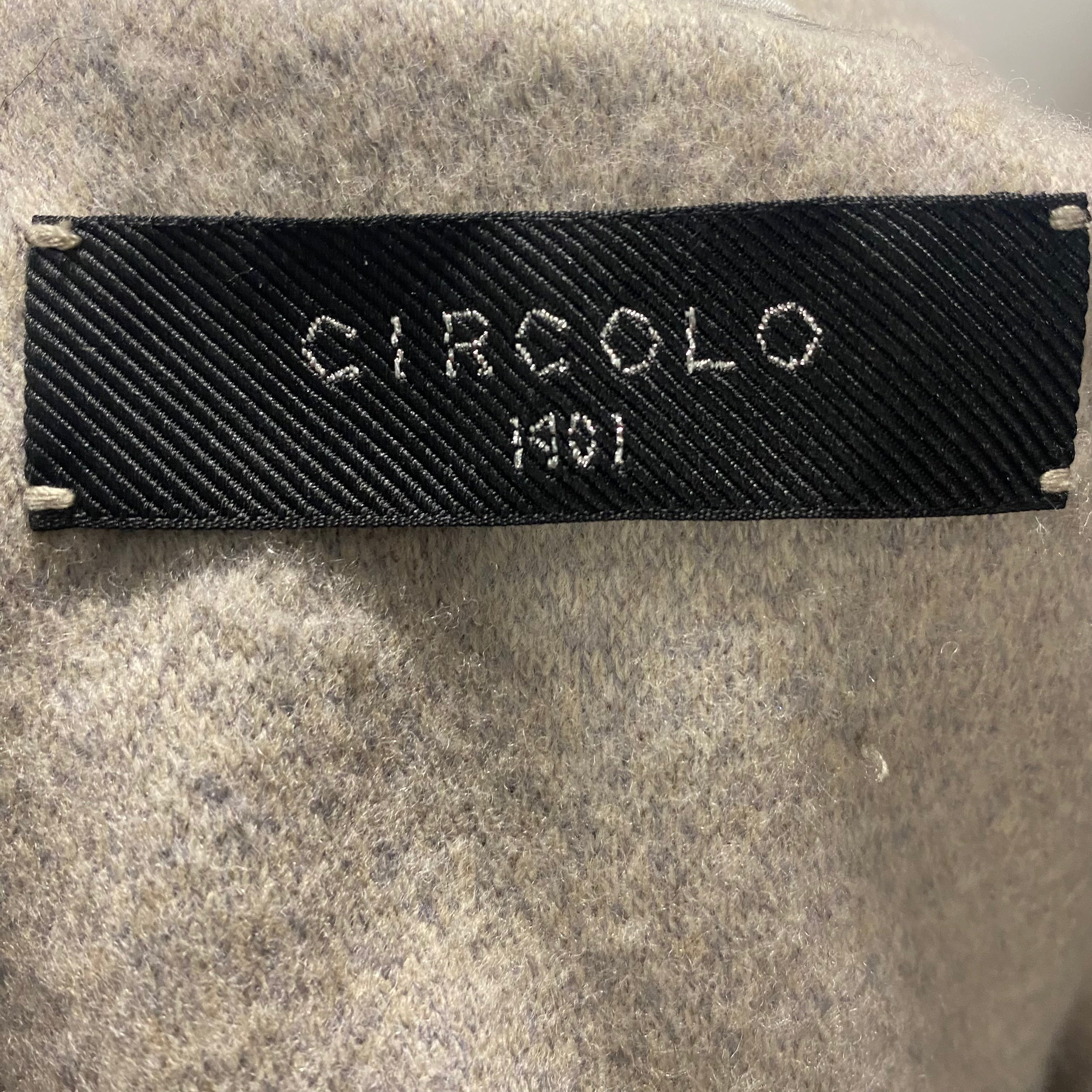 Circolo Pearl Grey Wool & Cashmere Jacket M