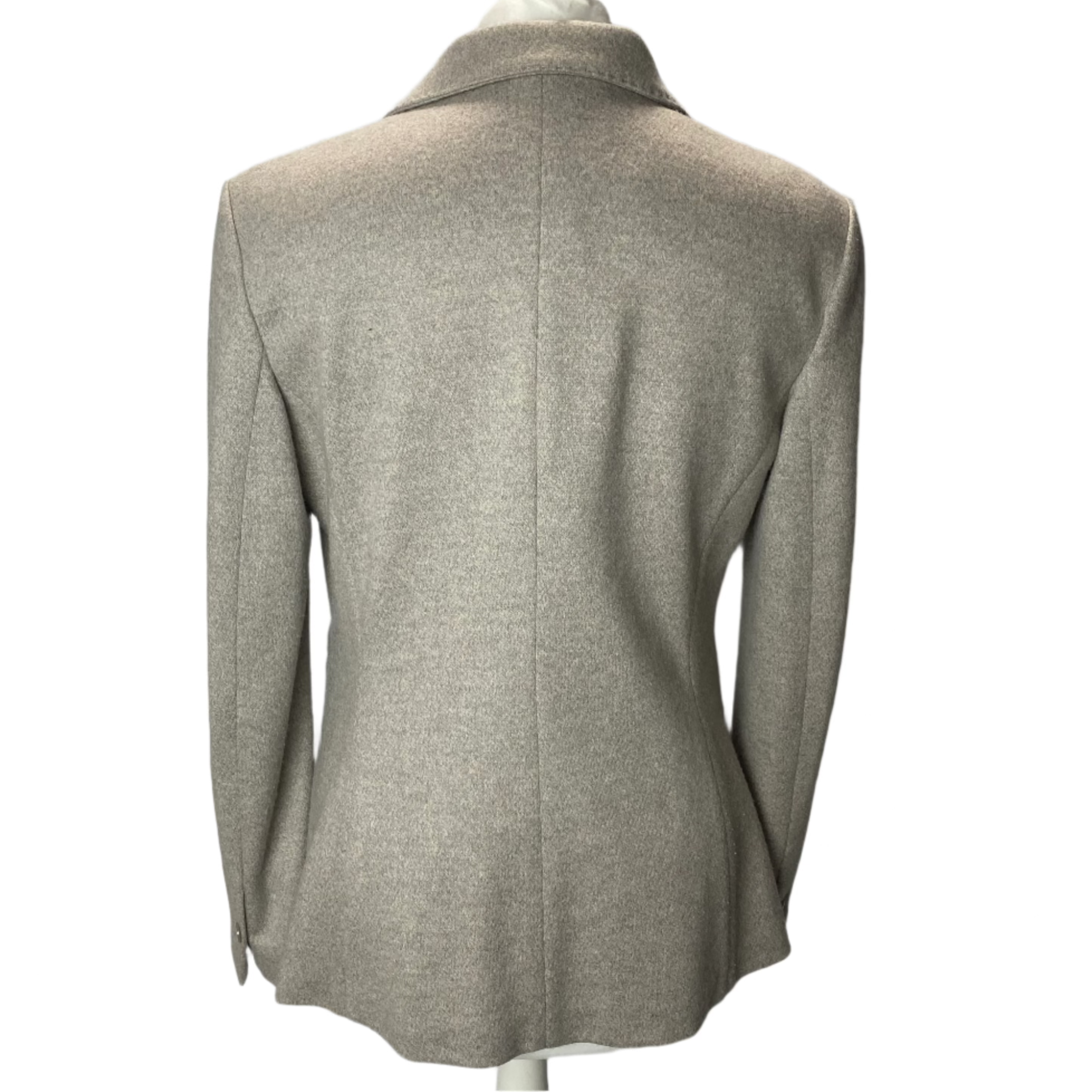 Circolo Pearl Grey Wool & Cashmere Jacket M