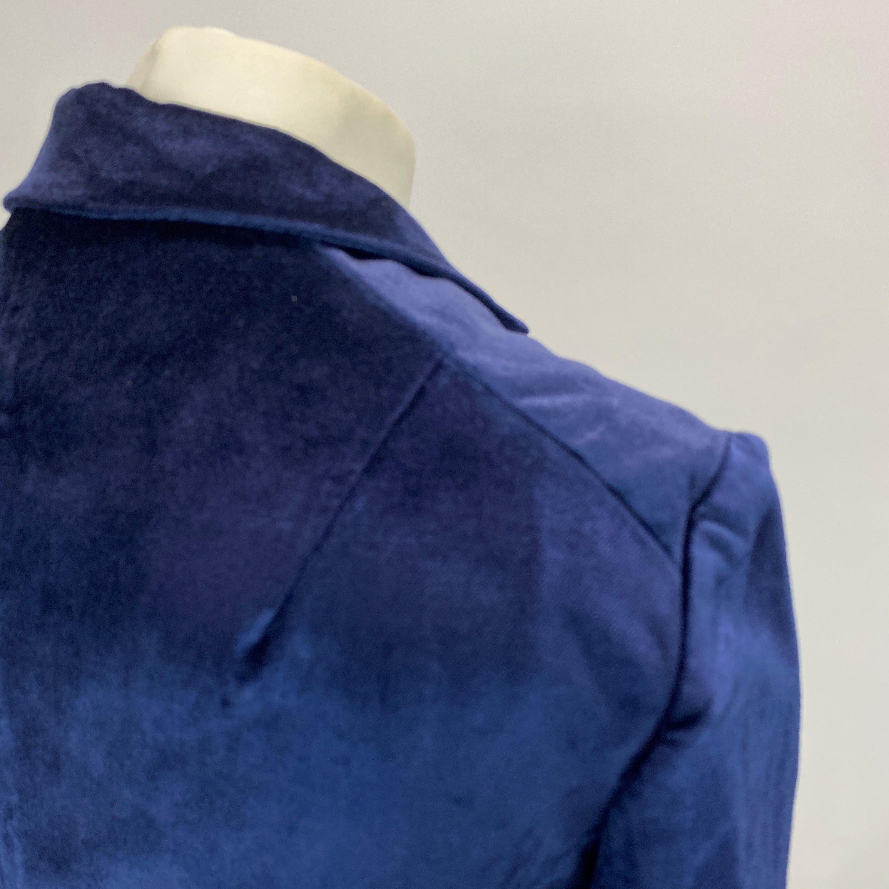 Rag & Bone New £500 Navy Margot Velvet Blazer XXS