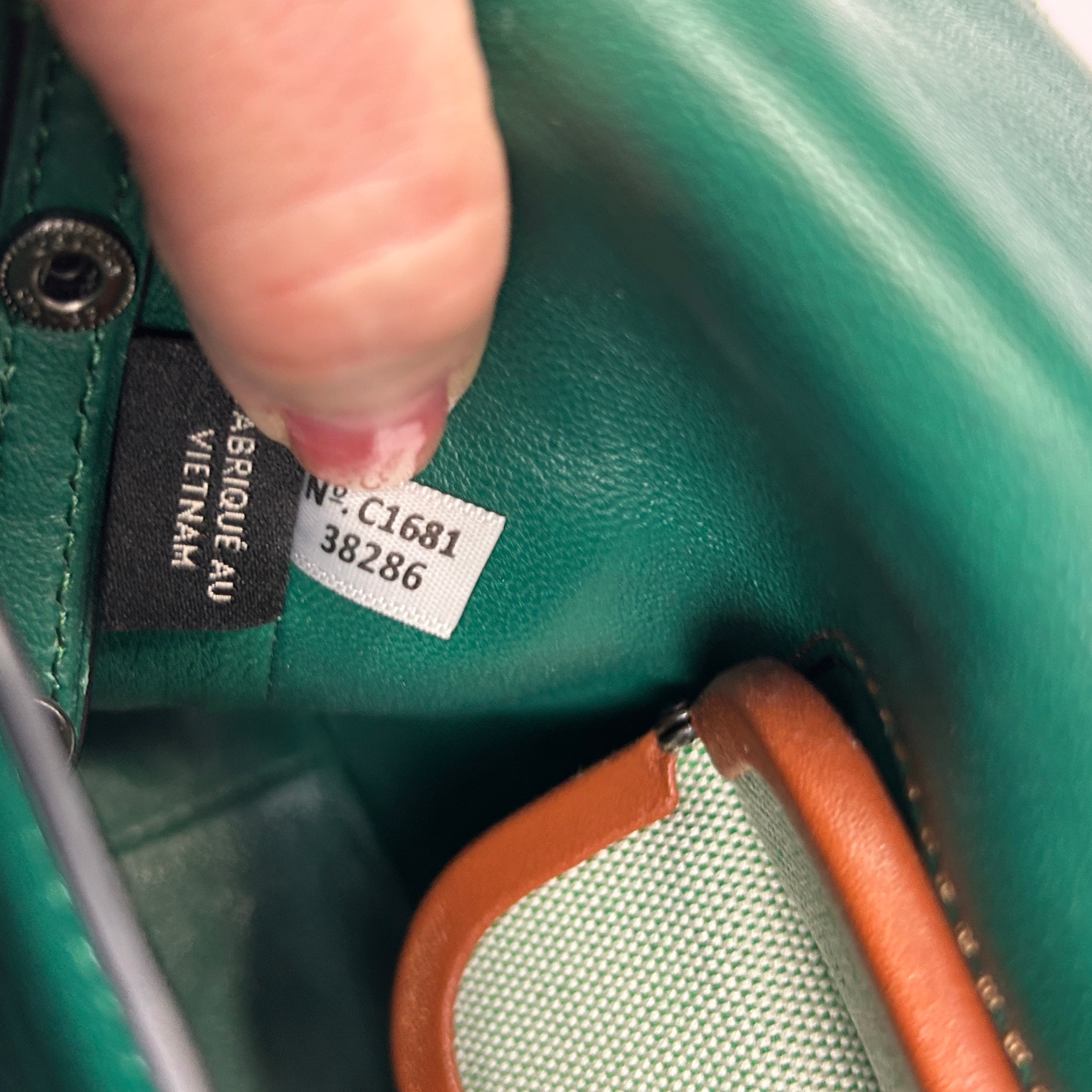 Coach £450 Azure Blue Ombre Dinky 24 Crossbody Bag