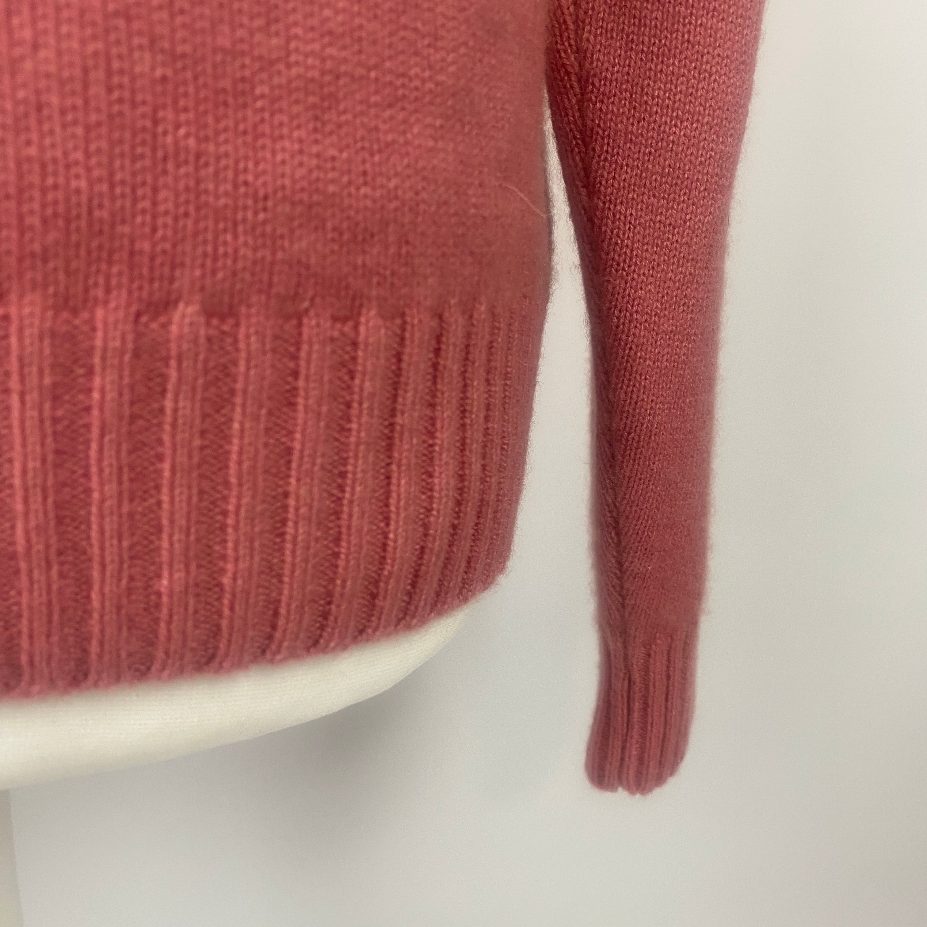 Falconeri Rose Pink Pure Cashmere Sweater M