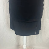 3.1 Phillip Lim Black Embellished Crepe Midi Dress M