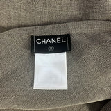 Chanel Cocoa Viscose Weave Wrap Maxi Skirt XS/S