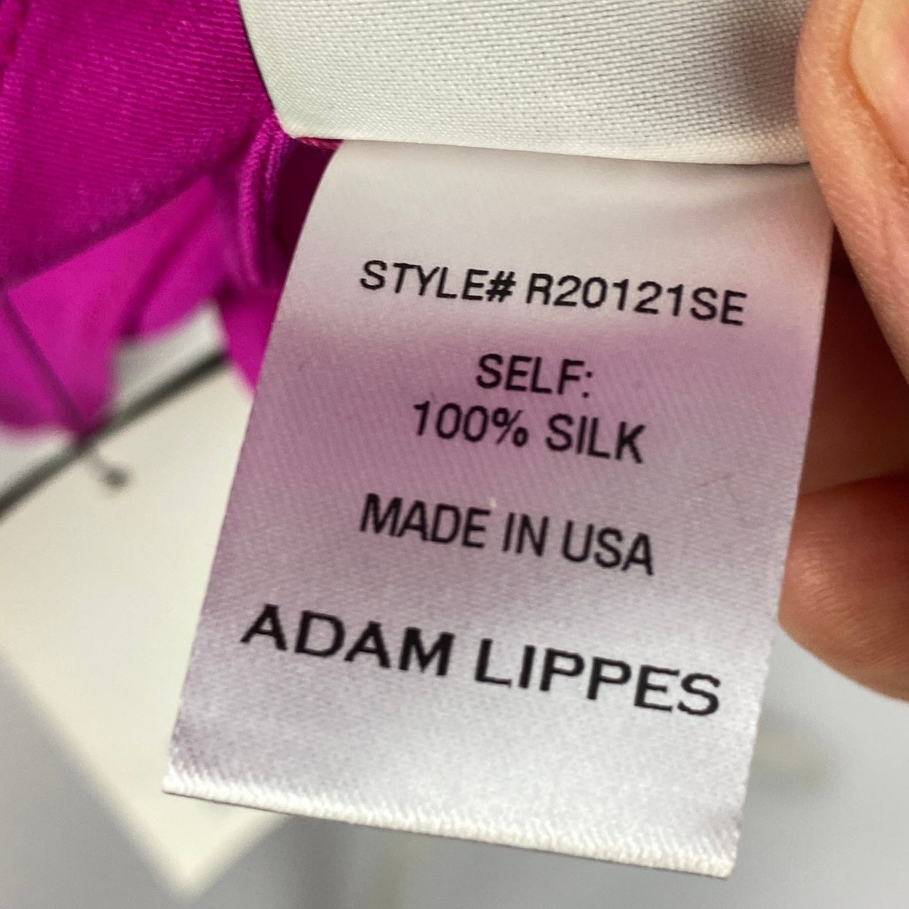 Adam Lippes New £900 Hot Pink Crepe Dolman Top M