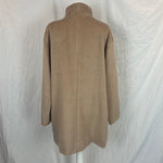 Agnes B Brand New £795 Camel Alpaca & Wool Germain Coat M