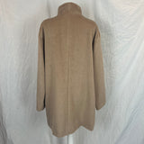 Agnes B Brand New £795 Camel Alpaca & Wool Germain Coat M