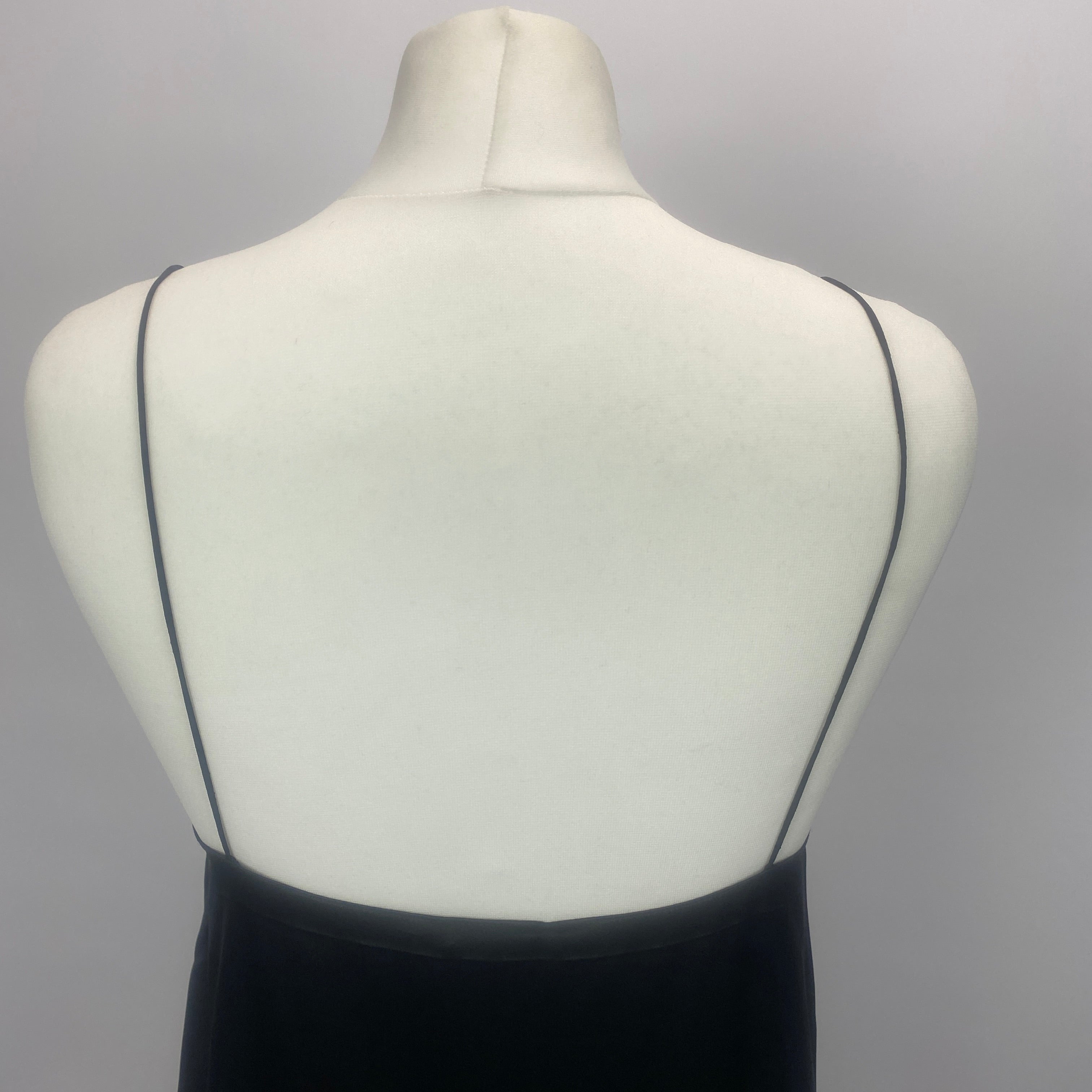 Khaite New £730 Black Silk Slip Dress S