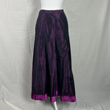 Etro Purple & Fuchsia Panelled Silk Taffeta Evening Skirt XXS/XS