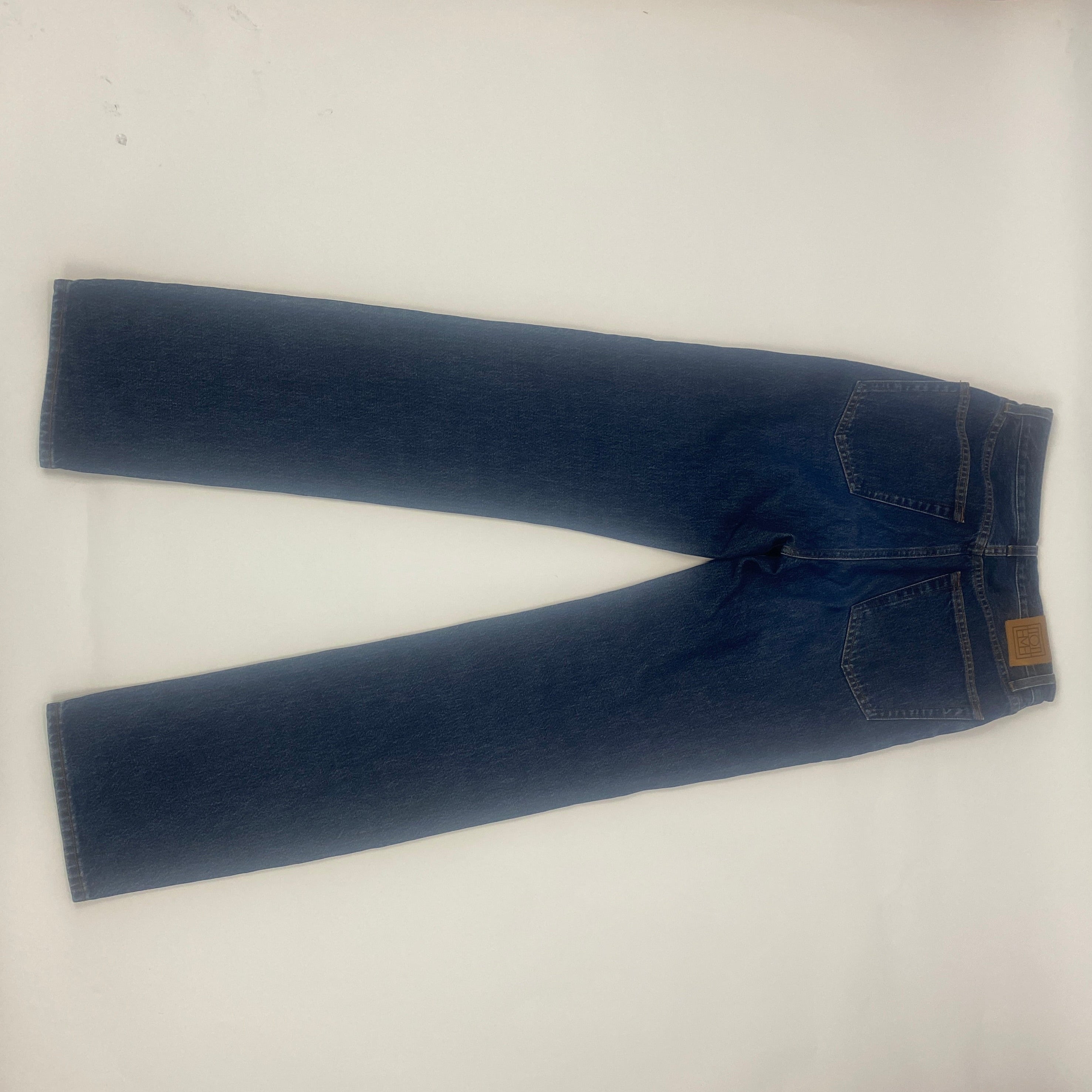 Toteme  £330 Mid Wash Denim Classic Cut Jeans 27
