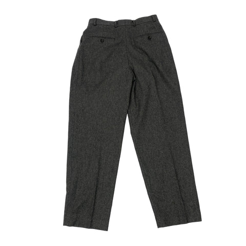 Toteme £410 Grey Wool Double Pleat Tailored Trousers XS
