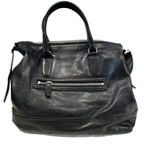 Coach £550 Black Leather Large  Top Handle Bag