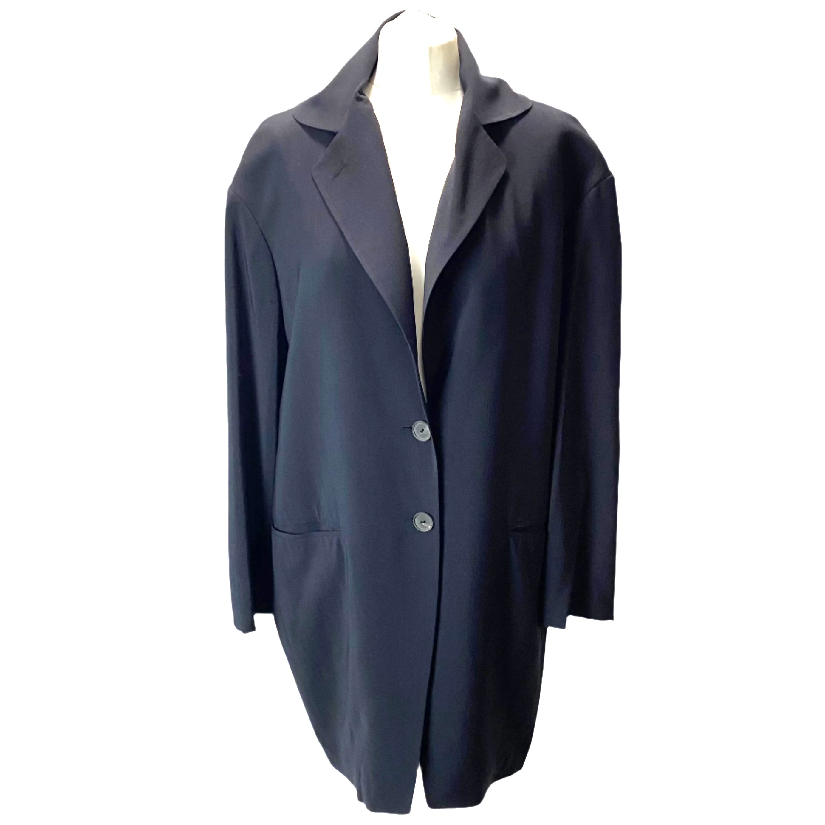 Jil Sander Navy Oversized Unstructured Jacket S/M/L/XL/XXL