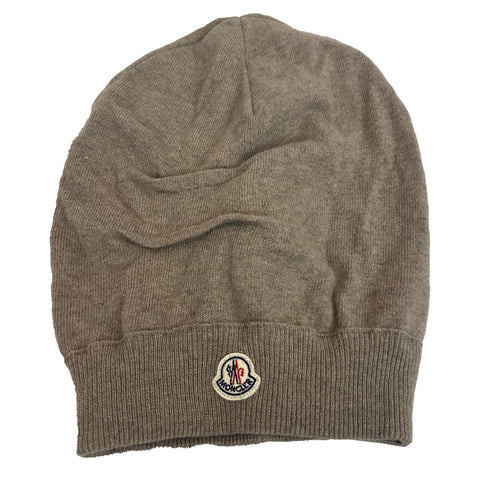 Moncler Brand New Cocoa Knit Wool Beanie