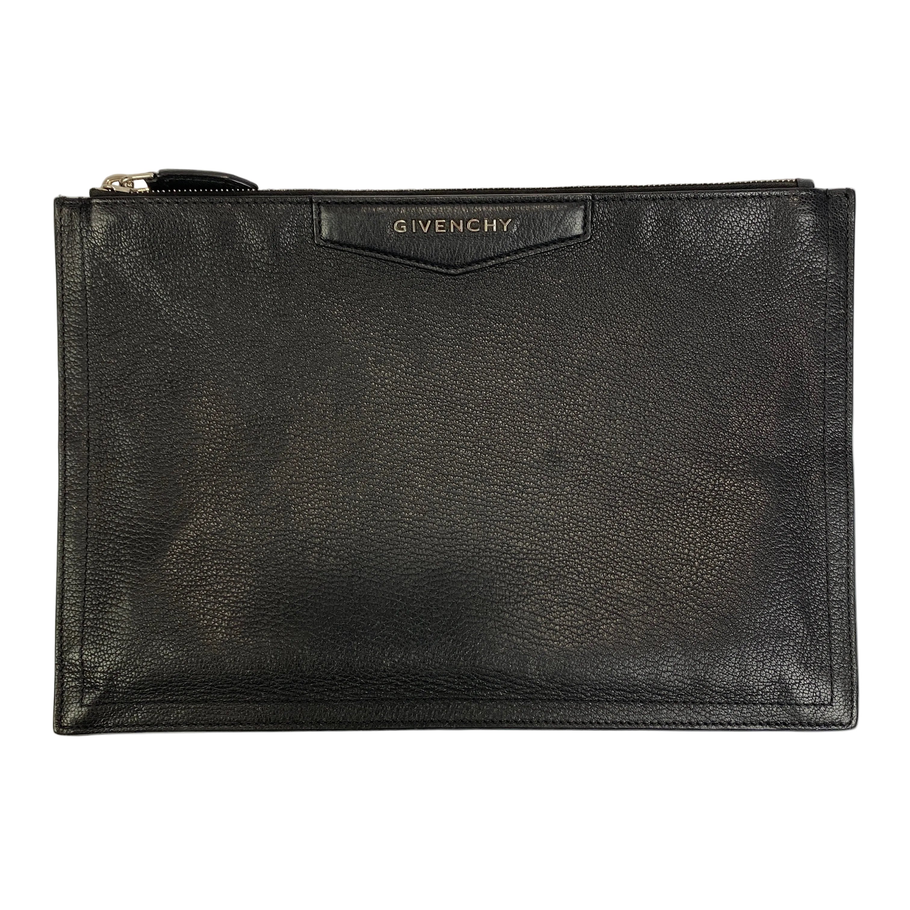GIVENCHY antigona clutch クラッチバッグ Givenchy Black Antigonia Pouch Clutch Bag