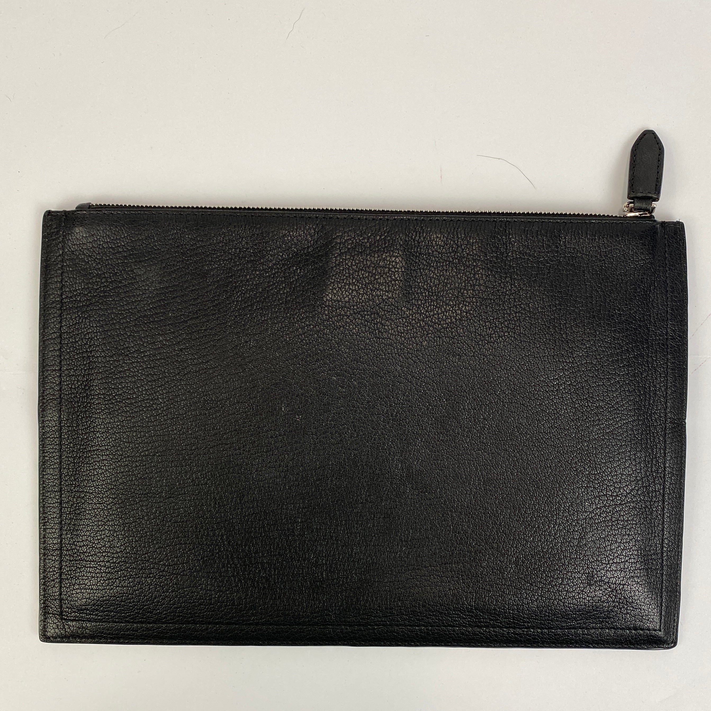 Givenchy Black Antigonia Pouch Clutch Bag