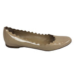 Chloe Vanilla Patent Leather Lauren Ballet Flats 38