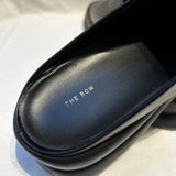 The Row Brand New £830 Black Town Clog Leather Mules 41