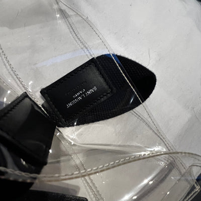 Saint Laurent Brand New £420 Clear Plastic Tote Bag