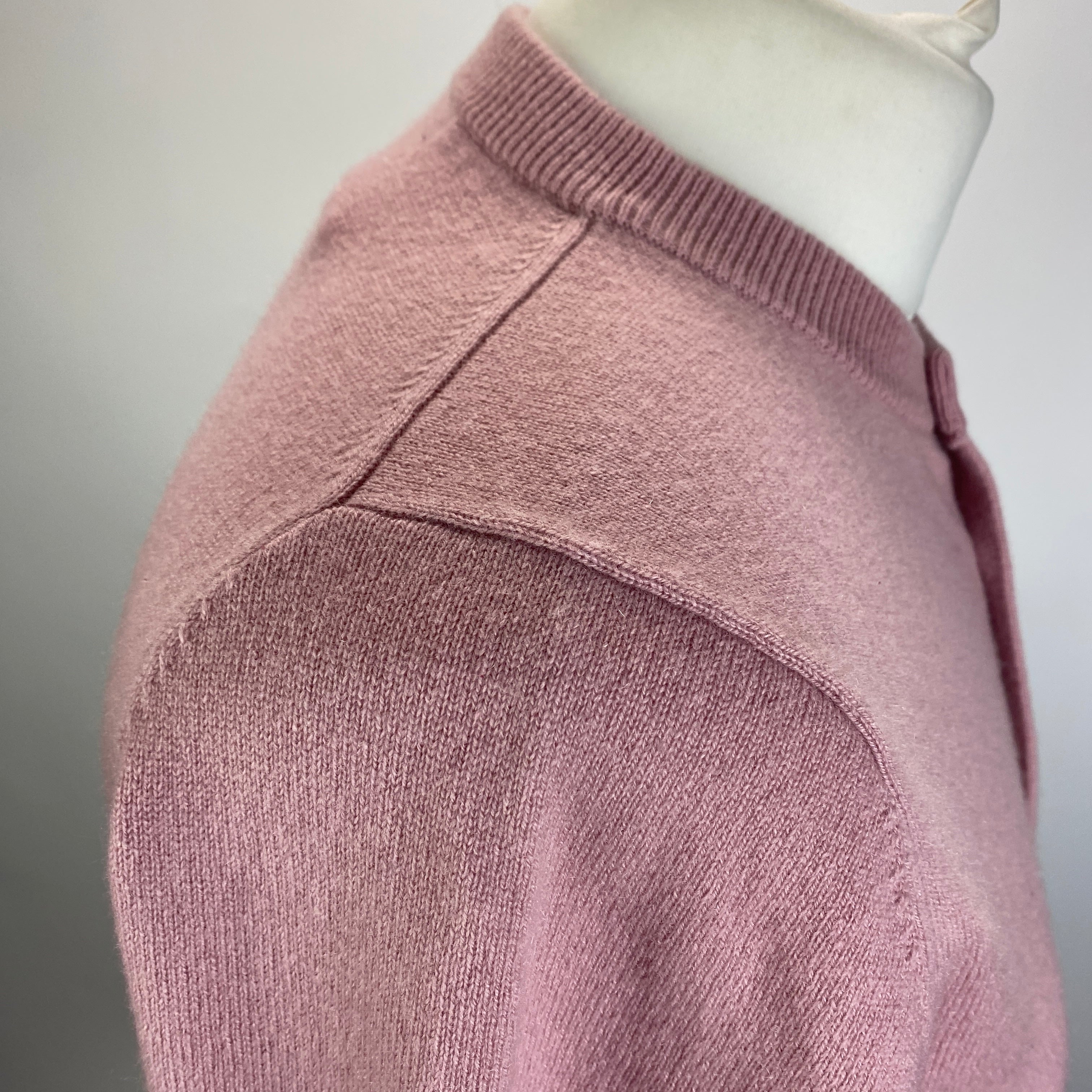 Extreme Cashmere New £290 Orchid Cashmere No300 Cardigan XS