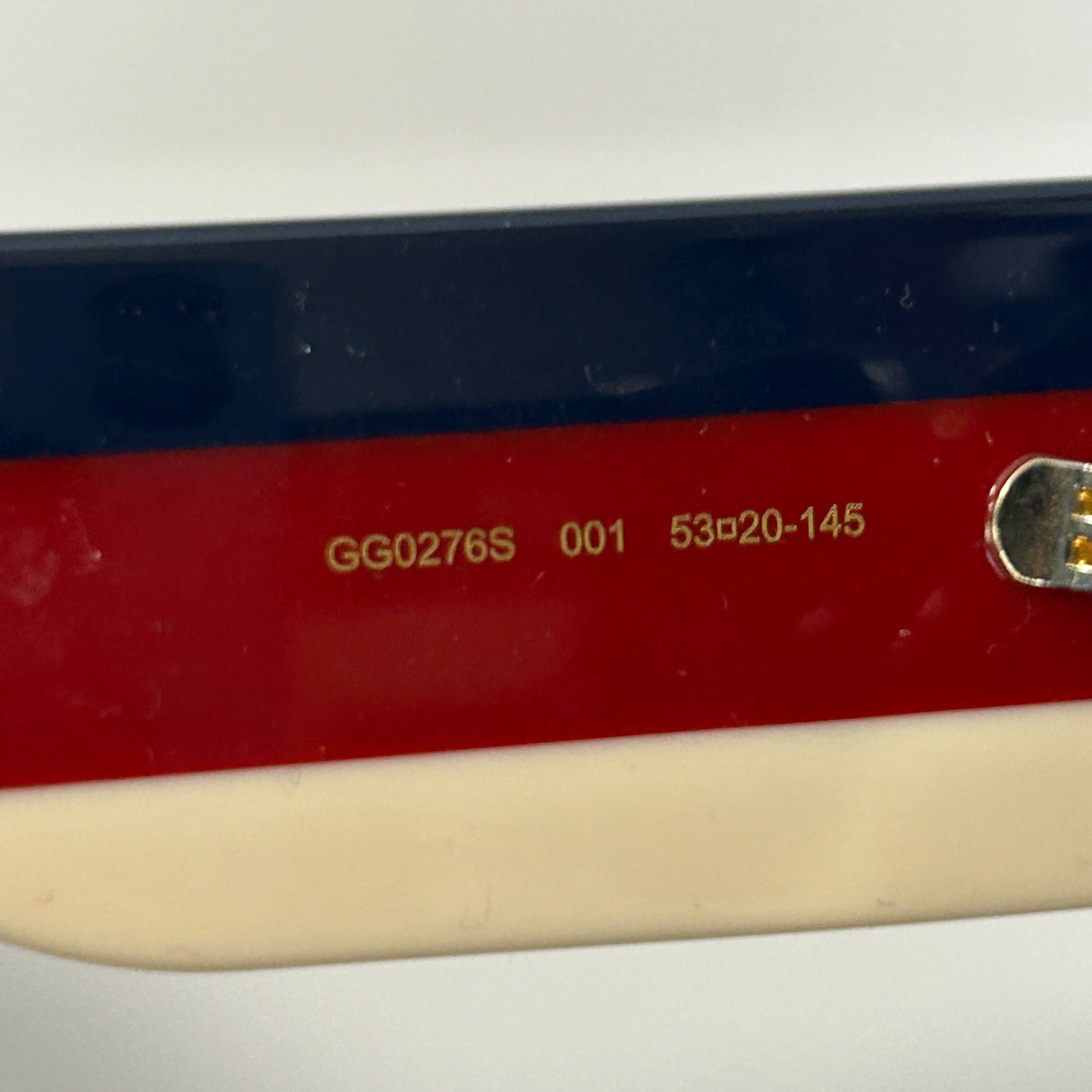 Gucci Navy GG0276S Sunglasses