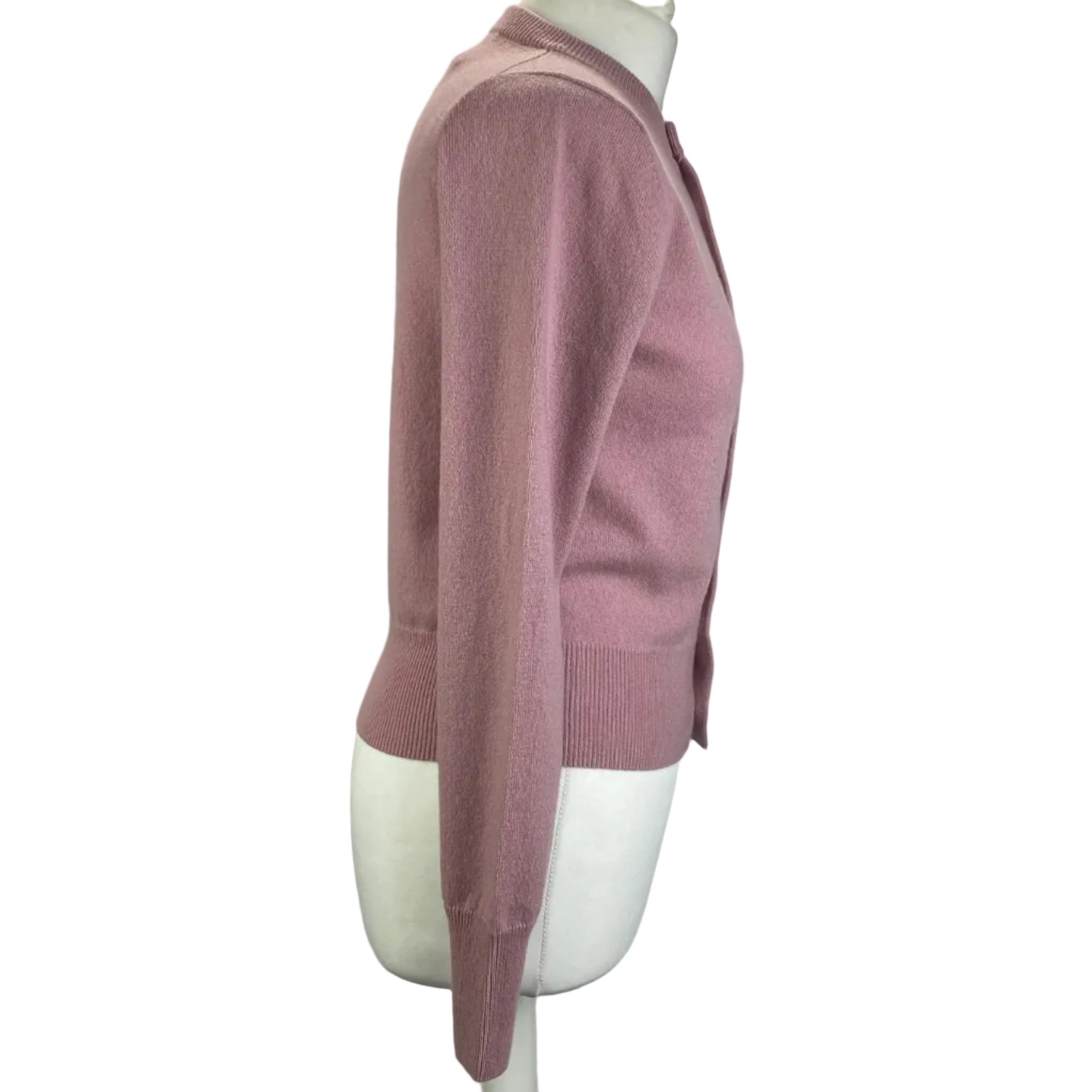 Extreme Cashmere New £290 Orchid Cashmere No300 Cardigan XS