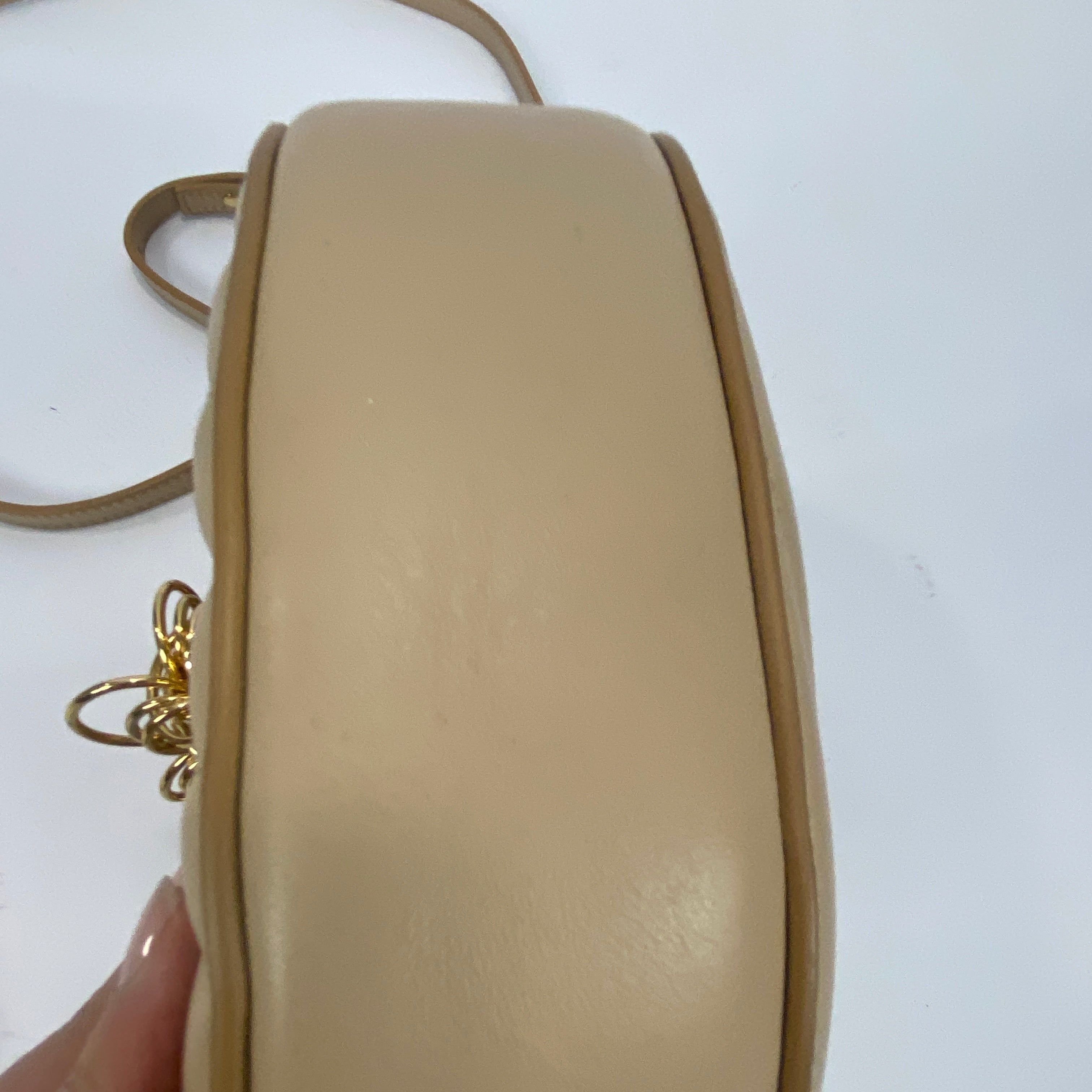 Chloe New £1400 Beige Leather Drew Bijou Bag