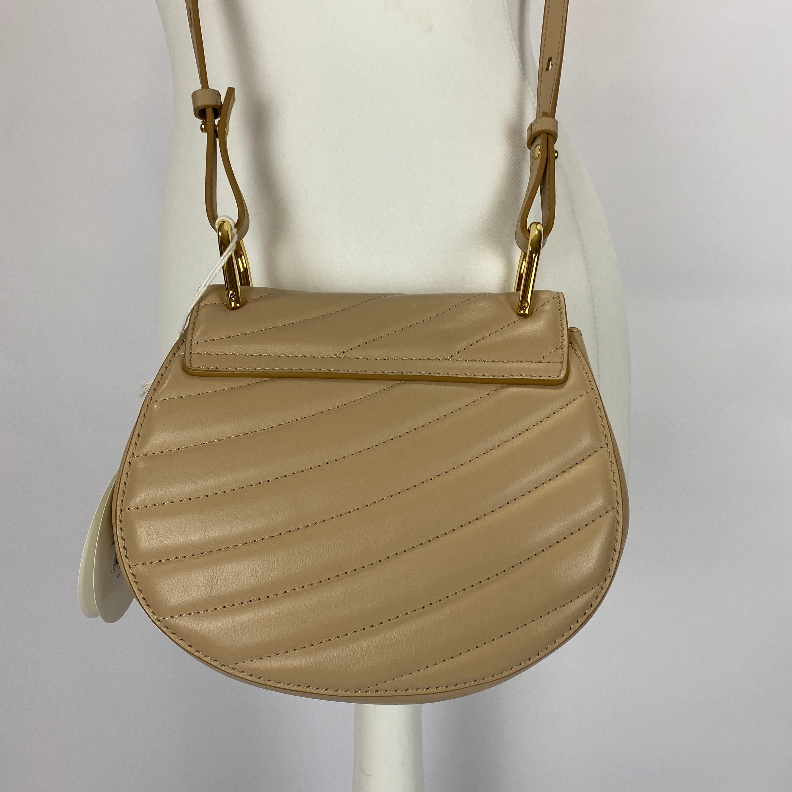 Chloe New £1400 Beige Leather Drew Bijou Bag