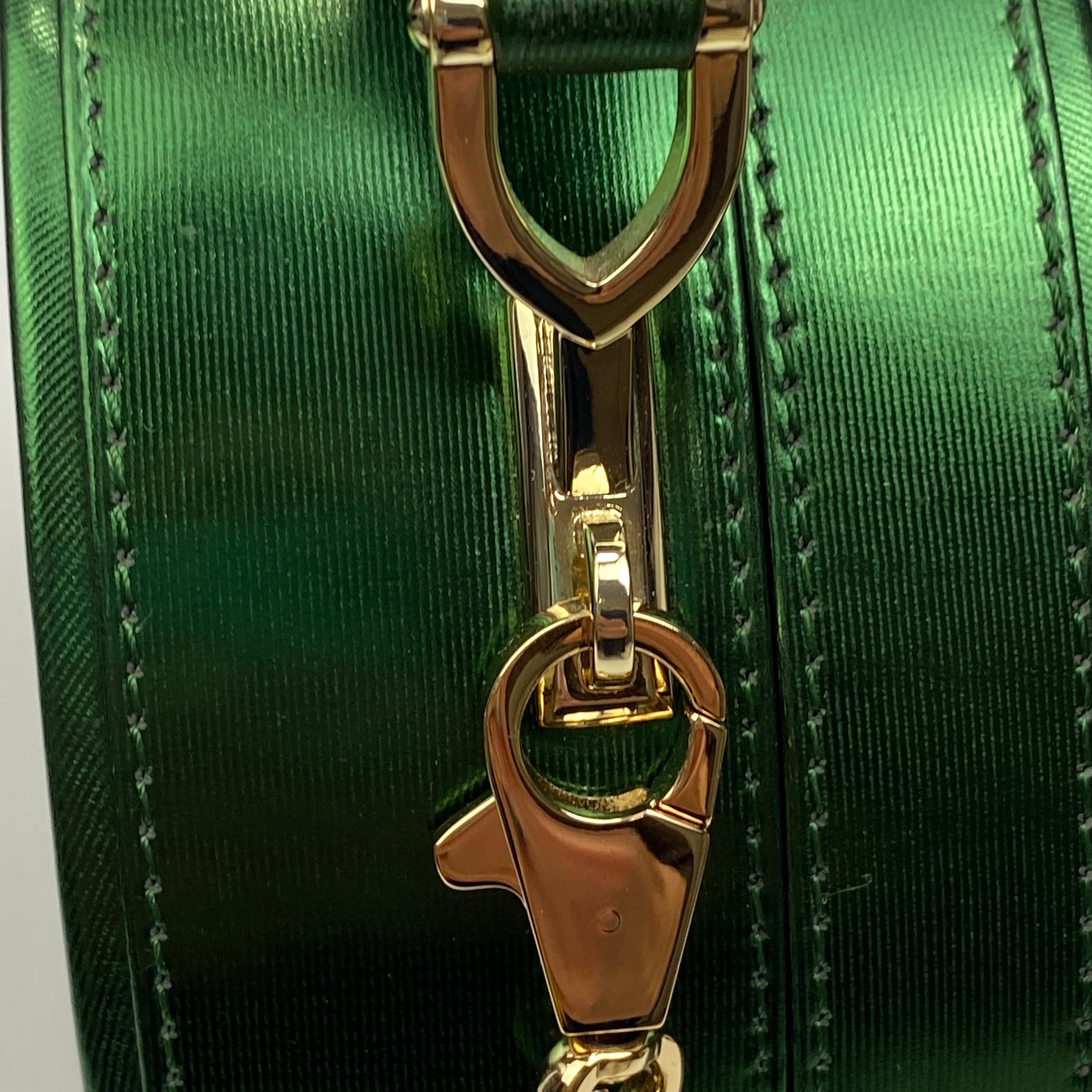 Aspinal of London x Giles New £650 Evergreen Hat Box Bag