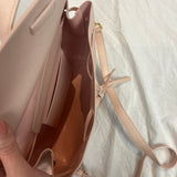 Mansur Gavriel Brand New £695 Powder Pink Saffiano Leather Lady Bag