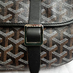 Goyard Black Belvedere MM Messenger Bag