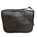 Goyard Black Belvedere MM Messenger Bag