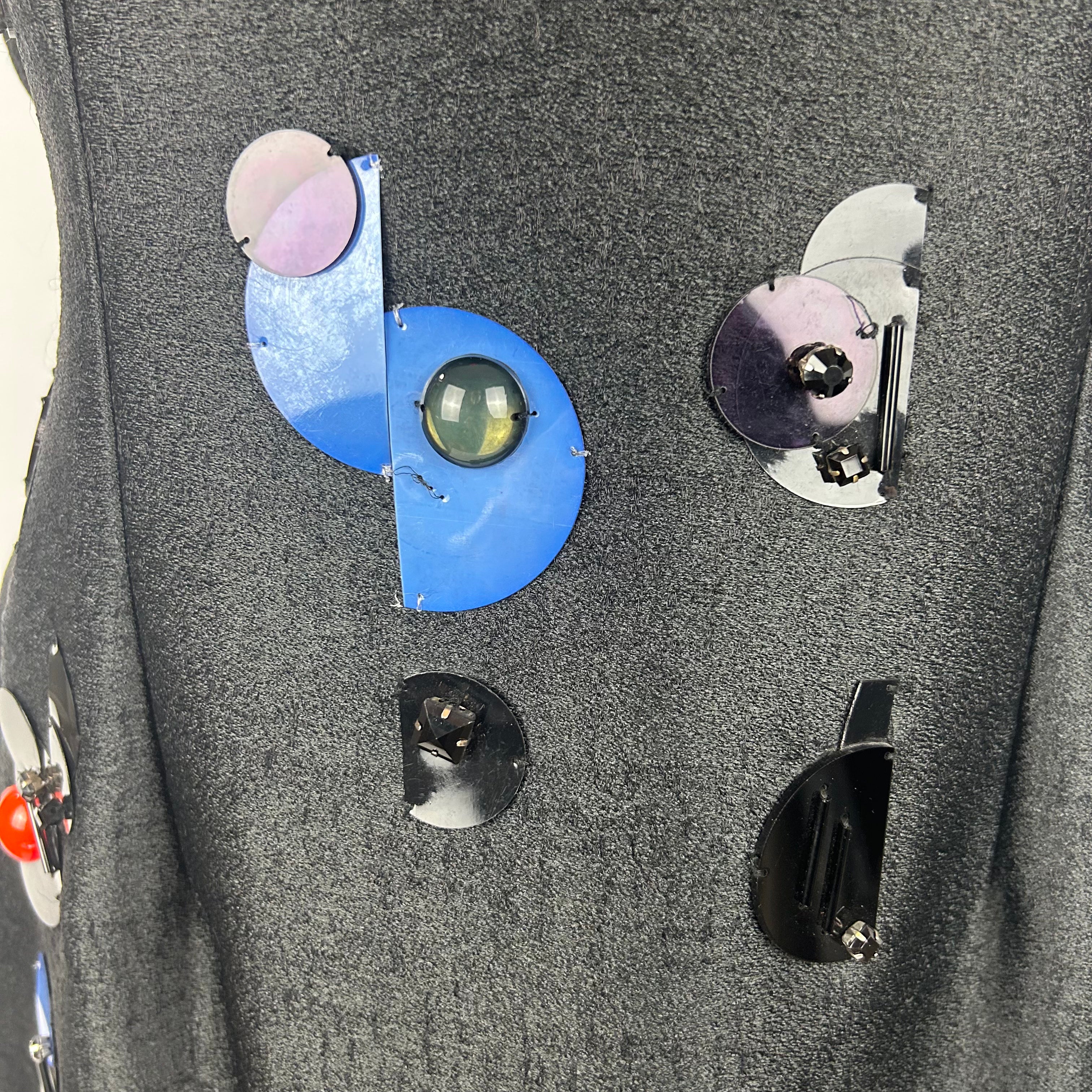 Roksanda New Black Embellished Farndon Shift Dress XL