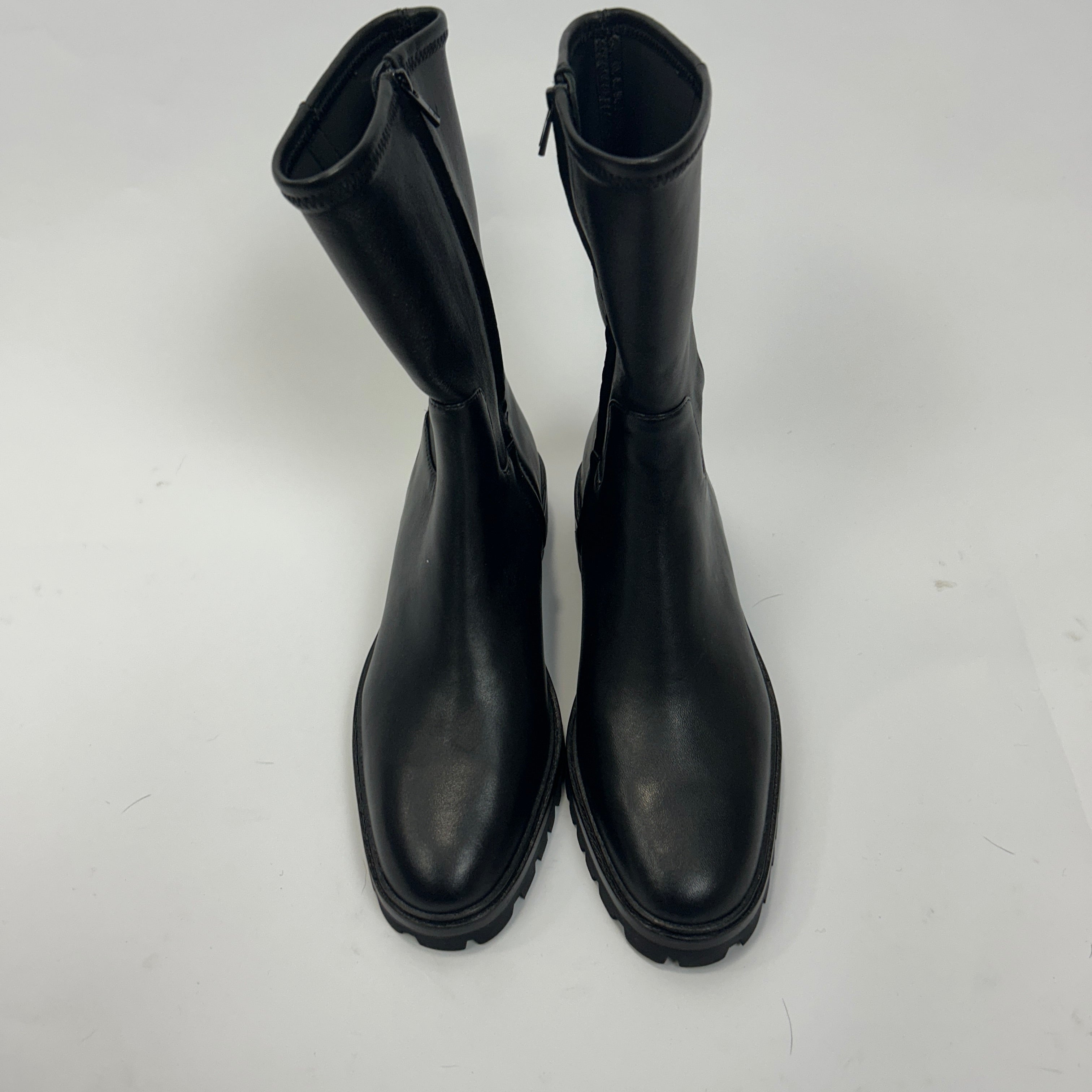 Loeffler Randall New £395 Black Danny Lug Ankle Boots 37.5