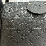 Louis Vuitton $3243 Black Monogram Empreinte Marais MM Satchel Bag