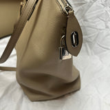 Louis Vuitton Putty Pebbled Calfskin Top Handle Tote Bag