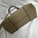 Louis Vuitton Putty Pebbled Calfskin Top Handle Tote Bag