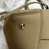 Louis Vuitton Putty Pebbled Calfskin Top Handle Tote Bag