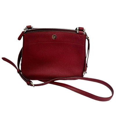 Loro Piana Burgundy Small Milky Way Crossbody Bag