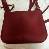 Loro Piana Burgundy Small Milky Way Crossbody Bag