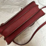 Loro Piana Burgundy Small Milky Way Crossbody Bag