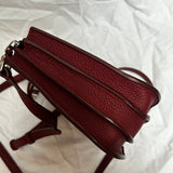 Loro Piana Burgundy Small Milky Way Crossbody Bag