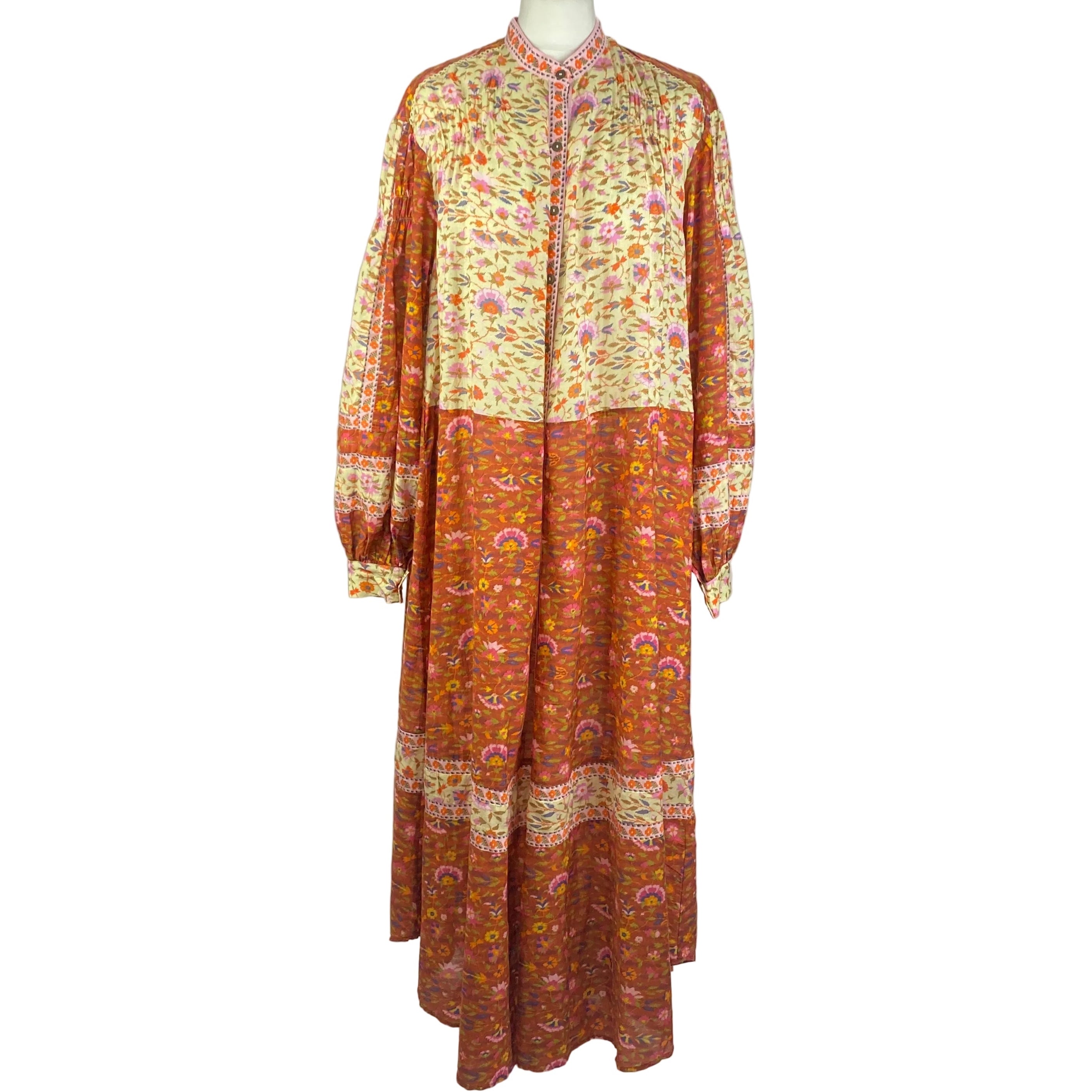 Boteh New £390 Soraya Smock Maxi Dress M
