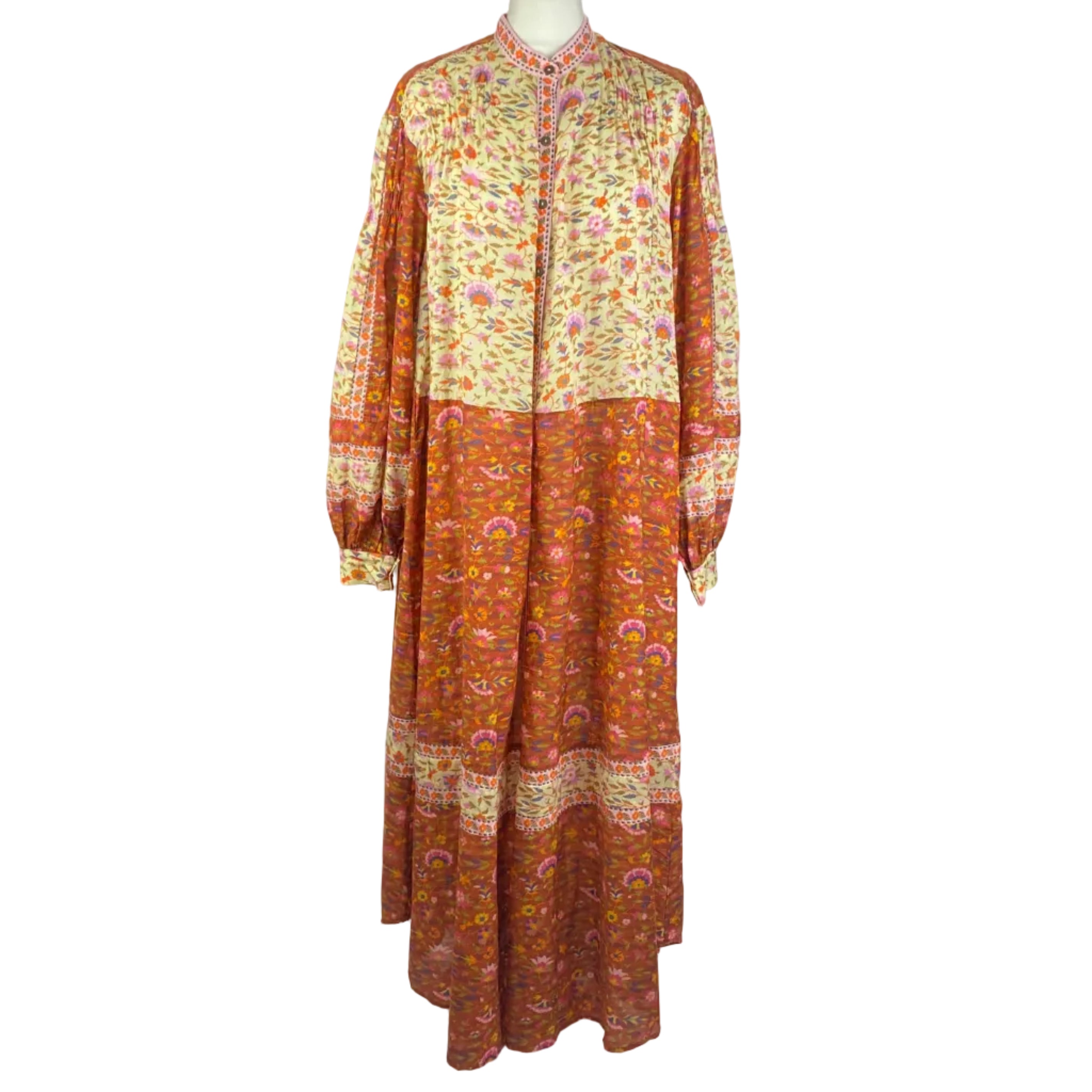 Boteh New £390 Soraya Smock Maxi Dress M